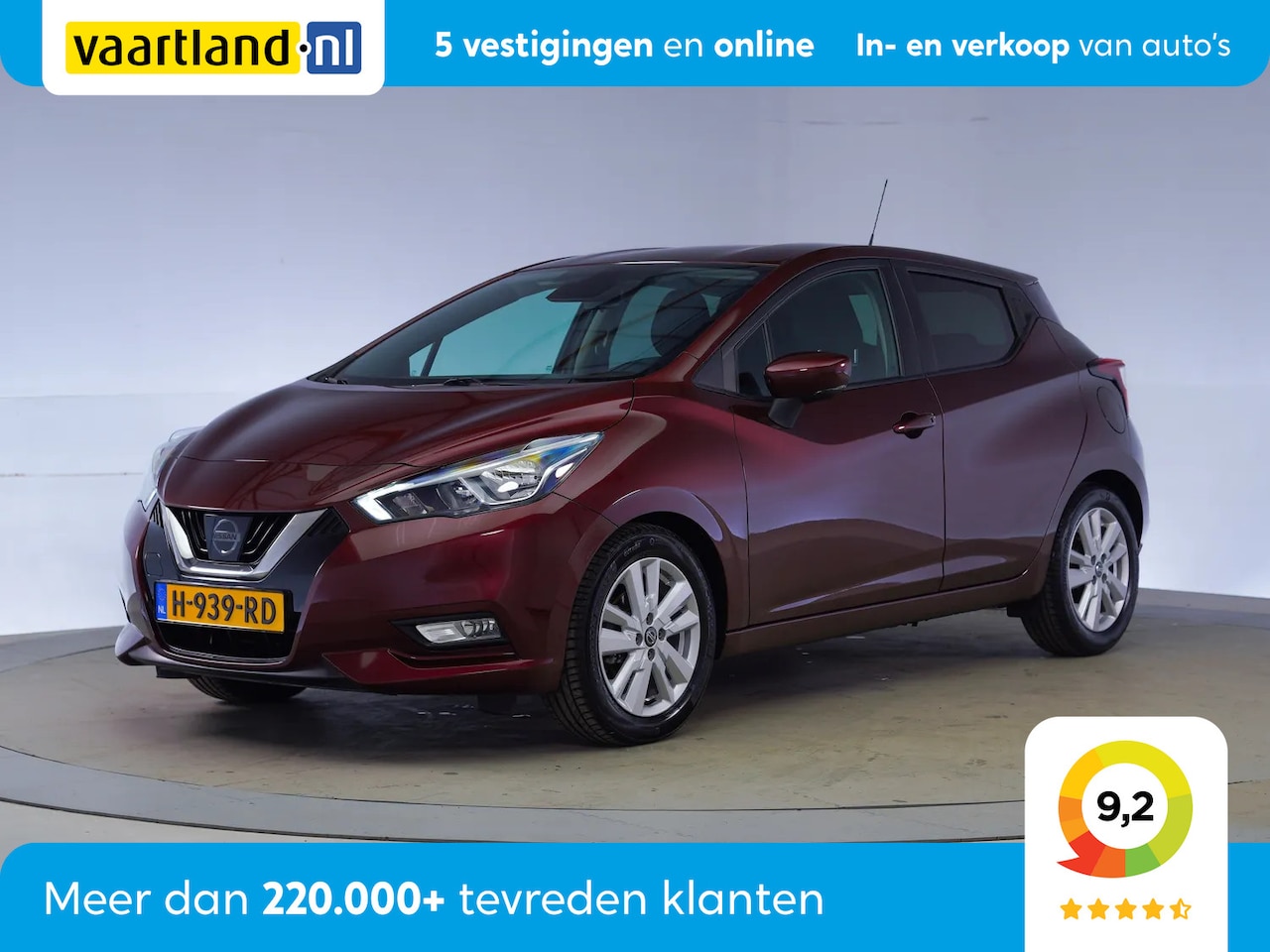 Nissan Micra - 1.0 IG-T 100pk N-Connecta 5-drs [ Navi Camera Apple Carplay/Android Auto ] - AutoWereld.nl