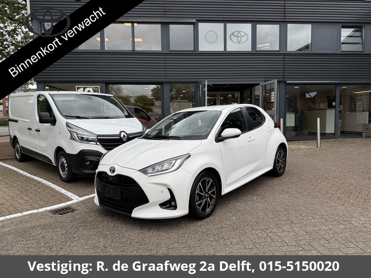 Toyota Yaris - 1.5 Hybrid 115 Dynamic | Adaptief Cruise Control | Achteruitrij Camera | Apple carplay & A - AutoWereld.nl
