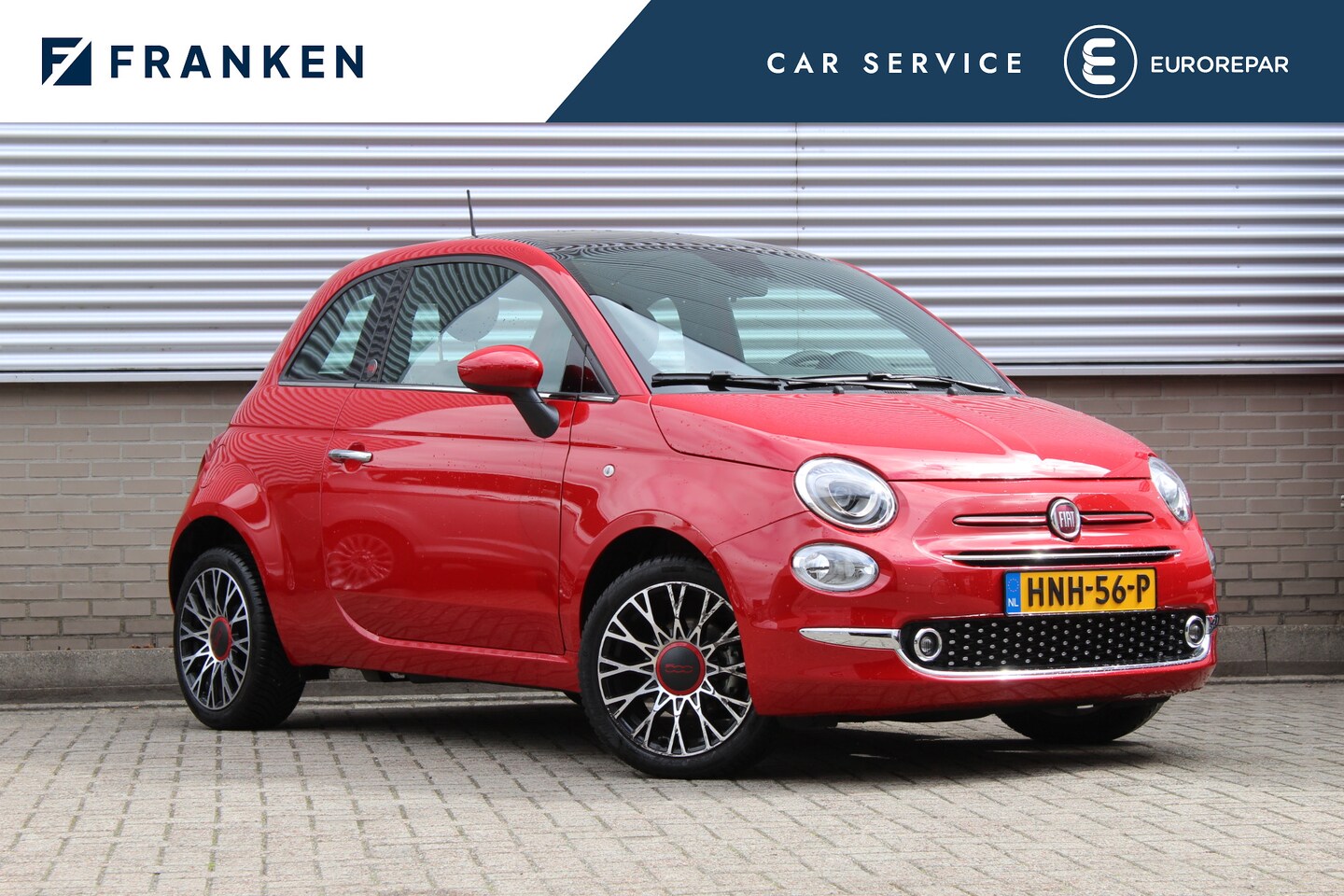 Fiat 500 - 1.0 Hybrid RED | Panoramadak | Special Edition | Navigatie | Cruise Control - AutoWereld.nl