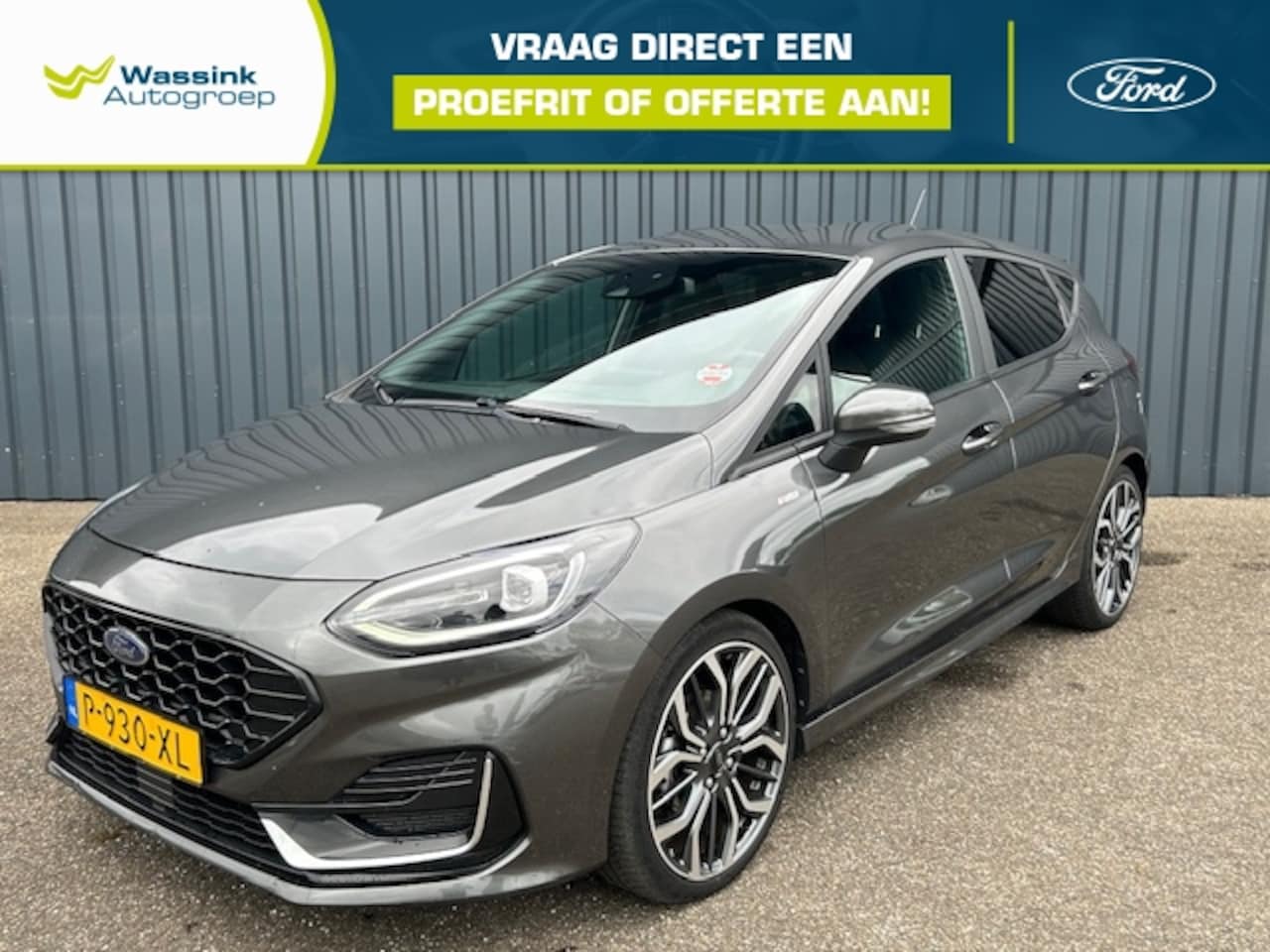 Ford Fiesta - ST-Line Vignale Hybrid 125pk Automaat I Trekhaak I Navigatie I Winter Pack - AutoWereld.nl