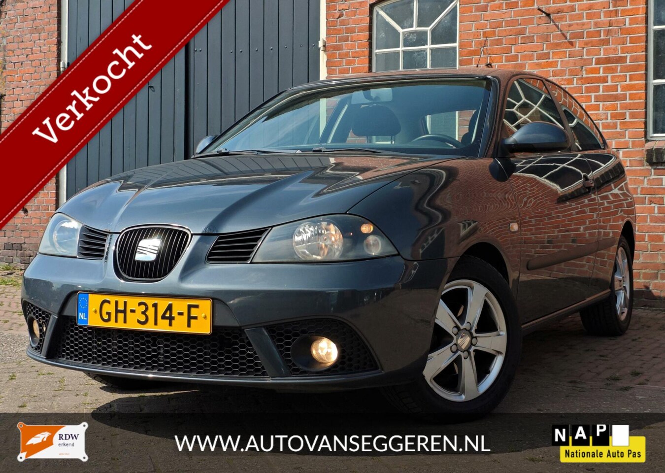 Seat Ibiza - 1.4-16V - Cruise/Clima / Trekhaak Elek. Ramen/Spiegels - AutoWereld.nl