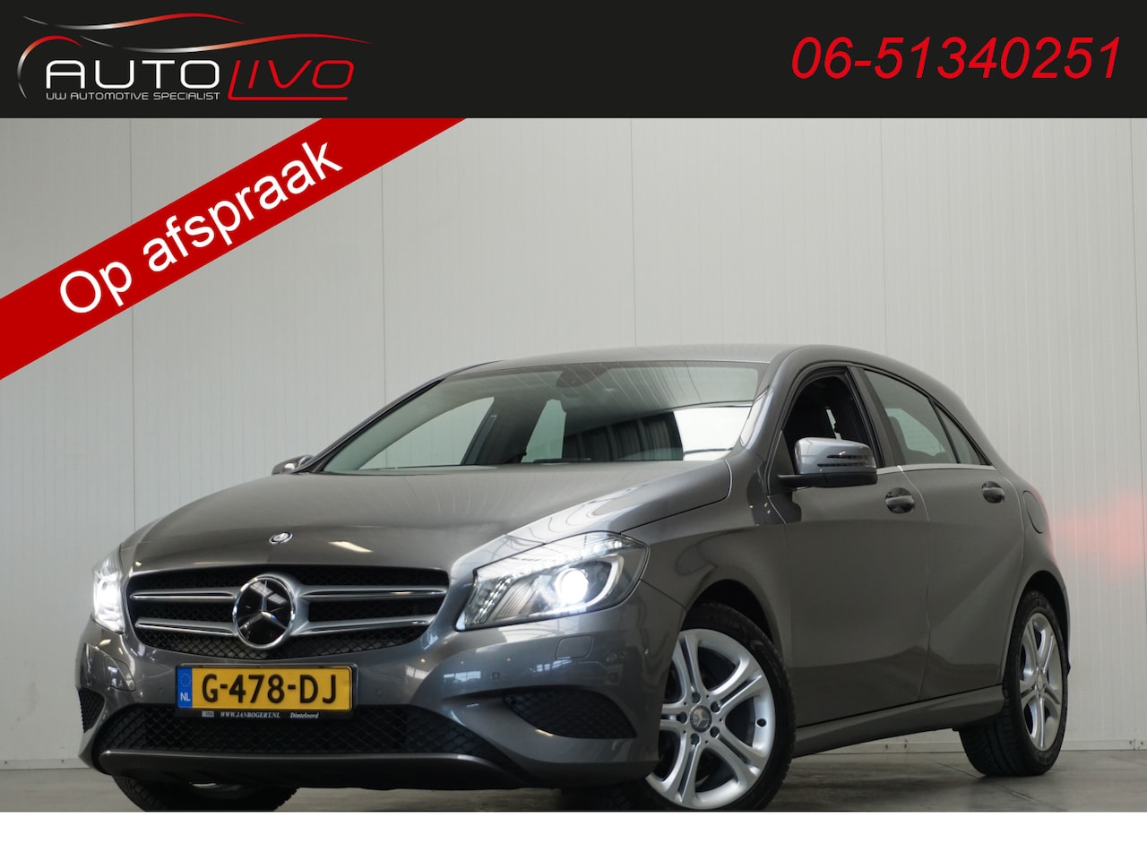 Mercedes-Benz A-klasse - 180 CDI Ambition AUTOMAAT! 71000! NAVI AC PDC CRUISE etc. - AutoWereld.nl