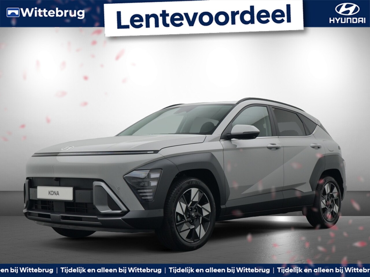 Hyundai Kona - 1.6 GDI HEV Premium Met Lederen Bekleding, Stoelverwarming en Navigatie Uit voorraad lever - AutoWereld.nl