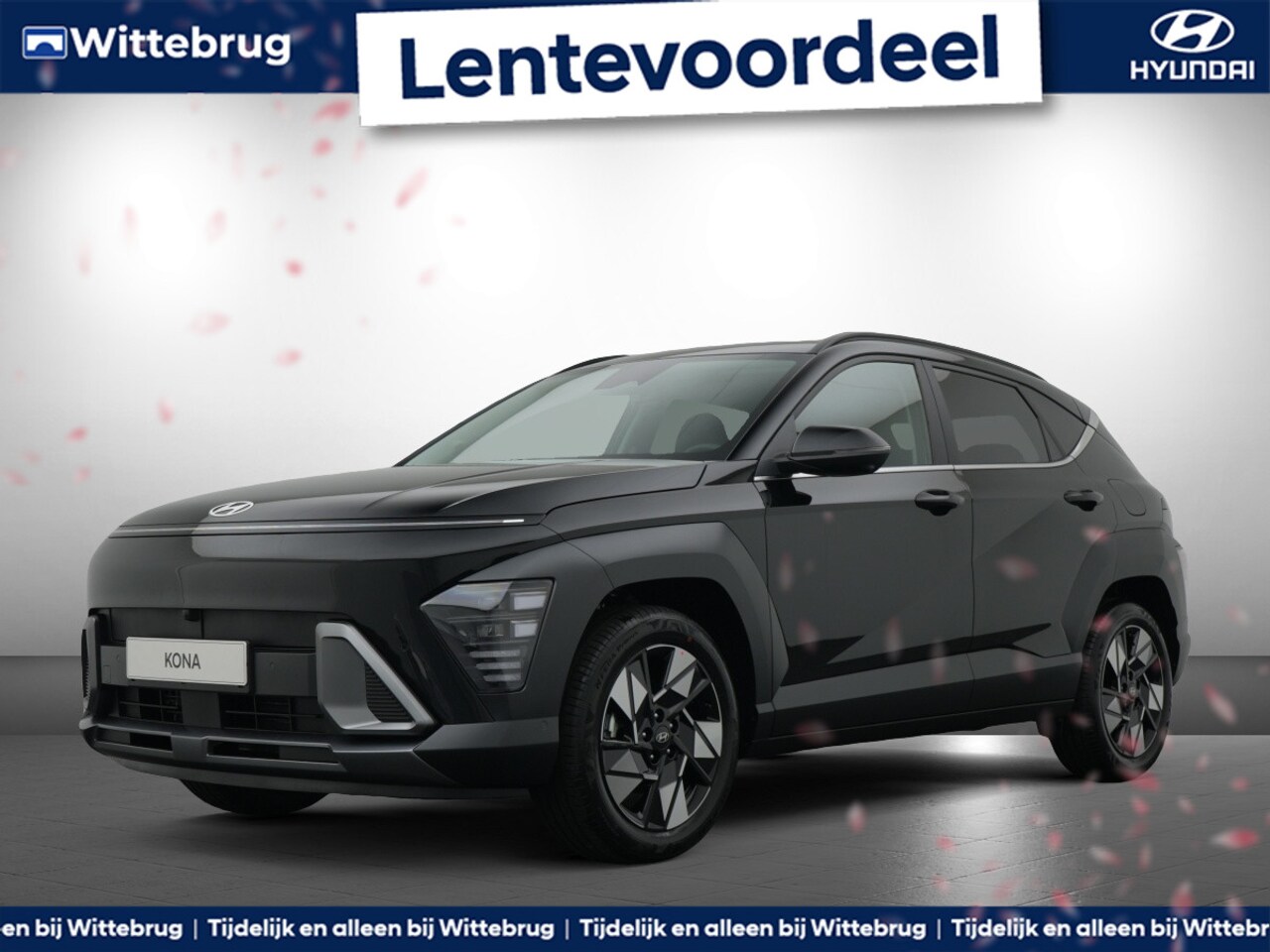 Hyundai Kona - 1.6 GDI HEV Premium Met Lederen Bekleding, Stoelverwarming en Navigatie Uit voorraad lever - AutoWereld.nl