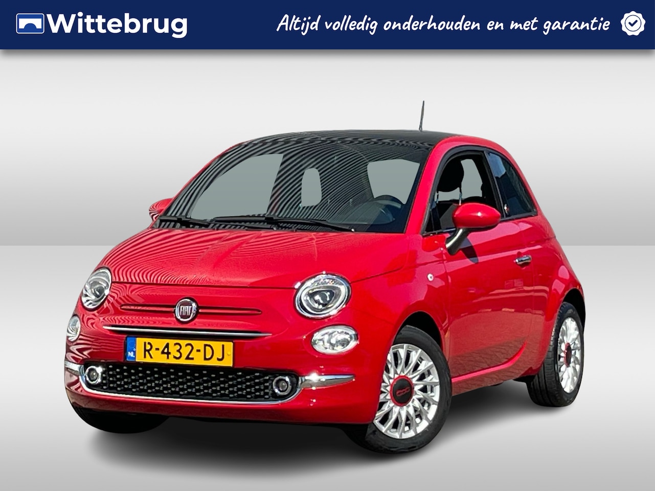 Fiat 500 - 1.0 70PK Hybrid RED | Pack Navi | Pack Tech | - AutoWereld.nl