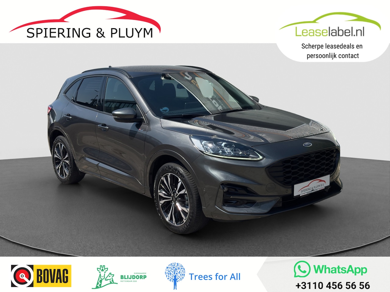 Ford Kuga - 2.5 PHEV ST-Line X | Leder | 19" | Techn. Pack | Winter pack - AutoWereld.nl