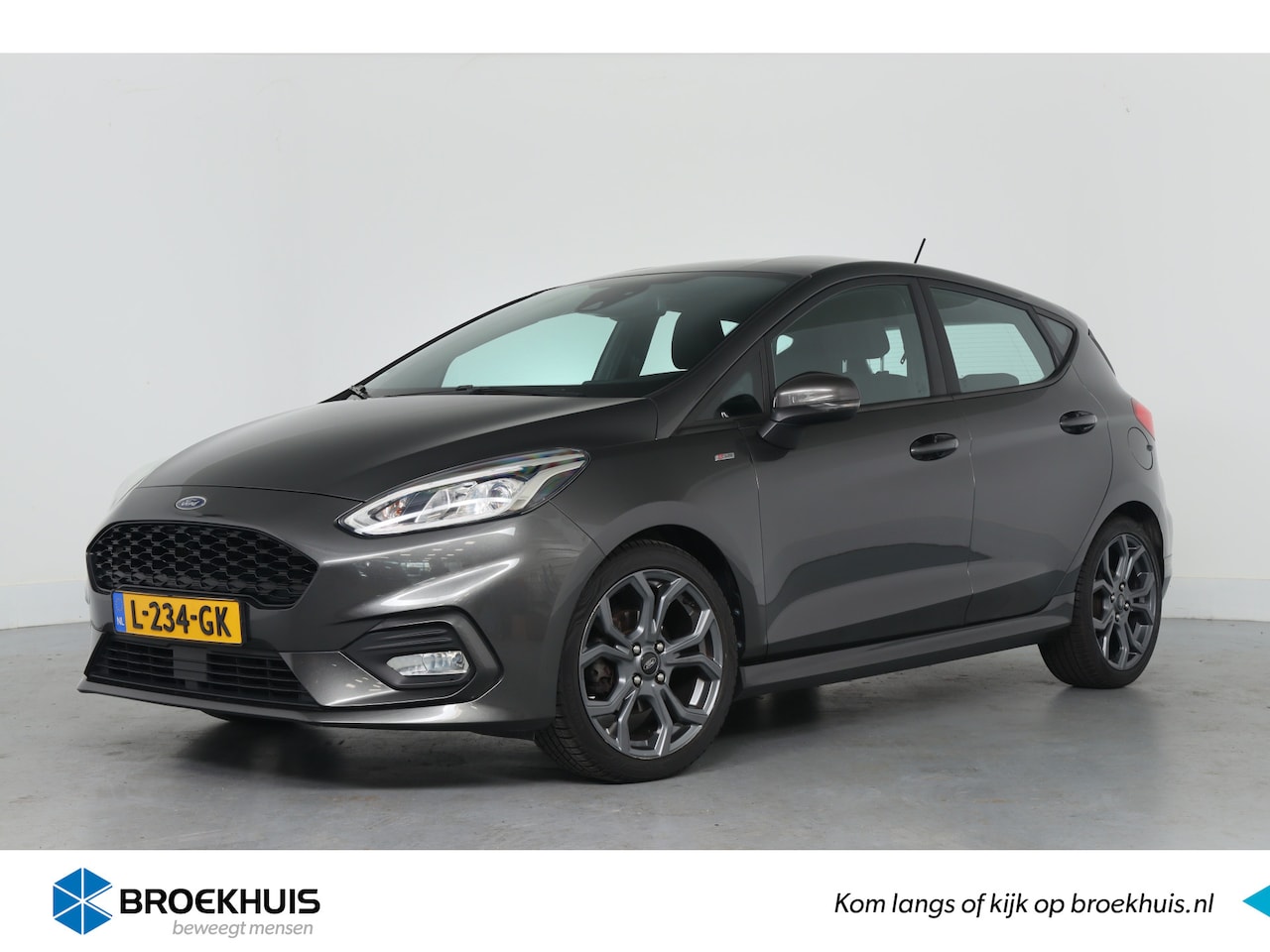Ford Fiesta - 1.0 EcoBoost ST-Line | Dealer Onderhouden! | Winter Pack | Navigatie | Led | Cruise | Clim - AutoWereld.nl