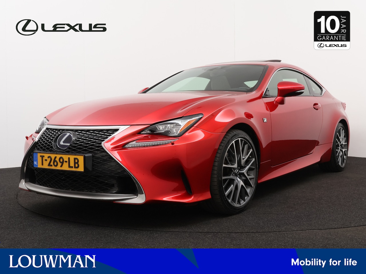 Lexus RC - 300h F-Sport Limited | Mark Levinson | Schuifdak | Stoelverwarming en -ventilatie | - AutoWereld.nl