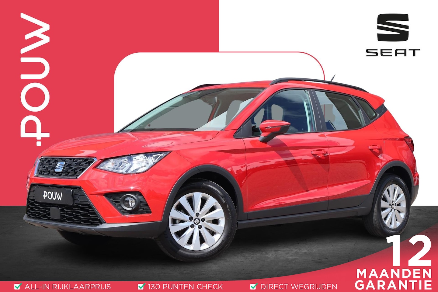 Seat Arona - 1.0 TSI 95pk Style | Cruise Control | PDC | Android Auto/Apple Carplay - AutoWereld.nl