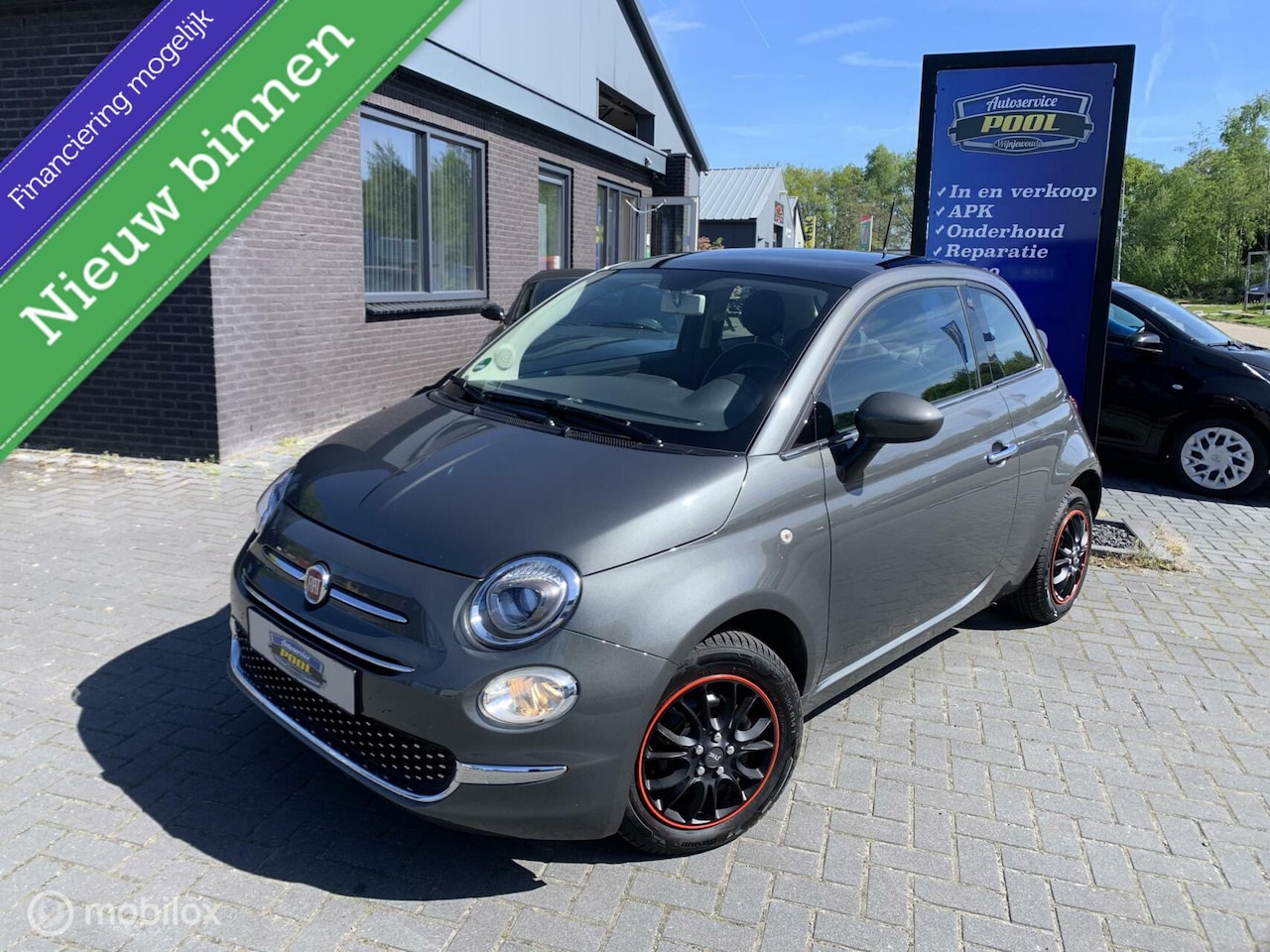 Fiat 500 - 1.2 Lounge | Cruise | Pano | Infotainment - AutoWereld.nl