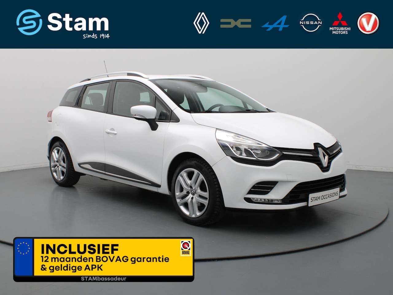Renault Clio Estate - 0.9 TCe Zen Airco | Cruise | Carplay | Navi | Parkeersens. achter - AutoWereld.nl