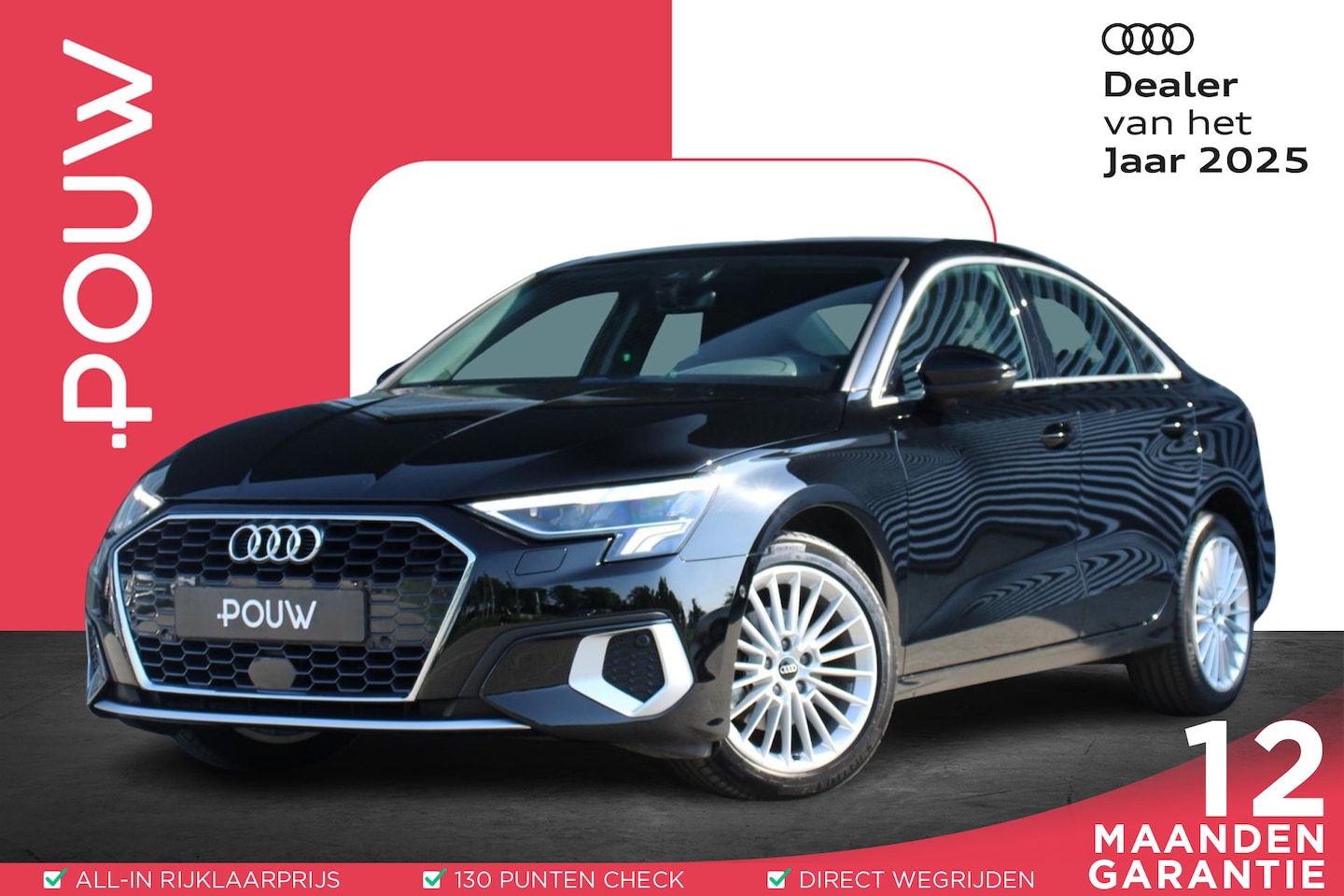 Audi A3 Limousine - 30 TFSI Advanced edition | Parkeerassistent | Apple Carplay/ Android Auto | Virtual Cockpi - AutoWereld.nl