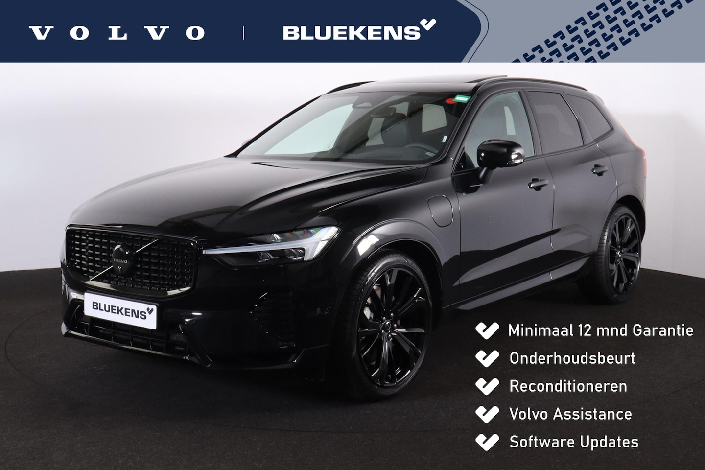 Volvo XC60 - T8 Recharge AWD Plus Black Edition - LONG RANGE - Luchtvering - Panorama/schuifdak - Intel - AutoWereld.nl