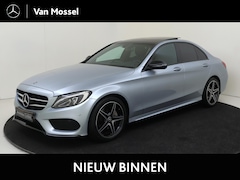 Mercedes-Benz C-klasse - 180 AMG Sport Edition / Stoelverwarming / Night-Pakket / Panaroma-schuifdak /