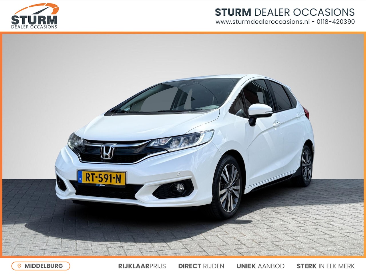 Honda Jazz - 1.3 i-VTEC Elegance 1.3 i-VTEC Elegance - AutoWereld.nl