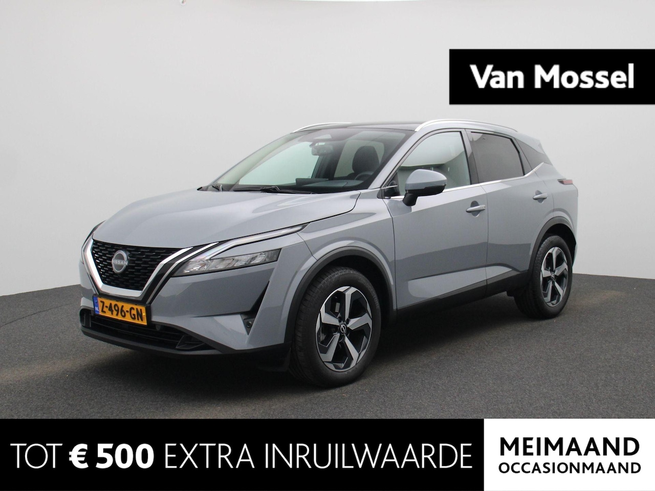 Nissan Qashqai - 1.3 MHEV Xtronic N-Connecta | Panoramadak | Navigatie | 360 graden Camera | Adapt. Cruise - AutoWereld.nl