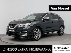Nissan Qashqai - 1.3 DIG-T Tekna + 160PK | Automaat | Trekhaak | Navigatie | Panoramadak | Leder | BOSE Aud