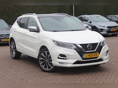Nissan Qashqai - 1.3 DIG-T Tekna + / Full option / Panoramadak / 360Camera / Leder / Apple CarPlay / 19'' /