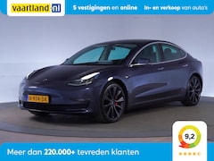 Tesla Model 3 - Performance AWD 75 kWh [leer adaptive cruise camera]