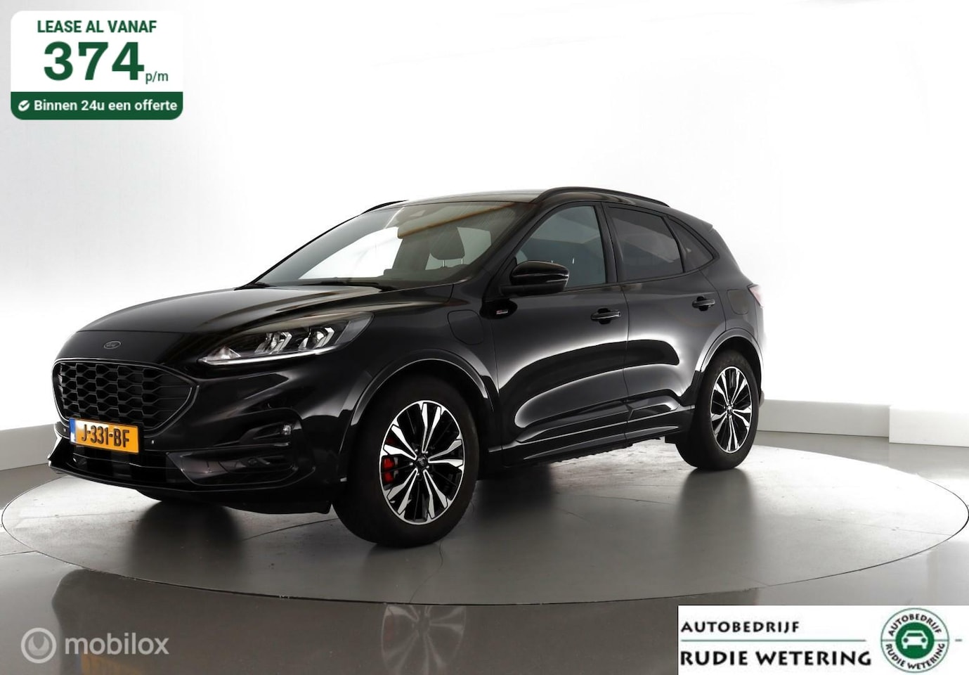 Ford Kuga - 2.5 PHEV 225 pk ST-Line NL-auto|nav|pdc|ecc|lmv19 - AutoWereld.nl