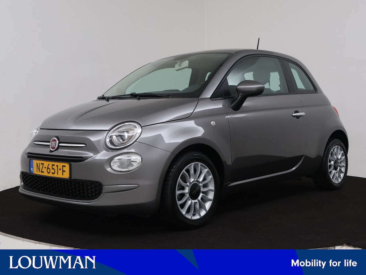 Fiat 500 - 0.9 TwinAir Turbo Popstar | Airco | Lichtmetalen velgen | Cruise Control | Nederlandse Aut - AutoWereld.nl