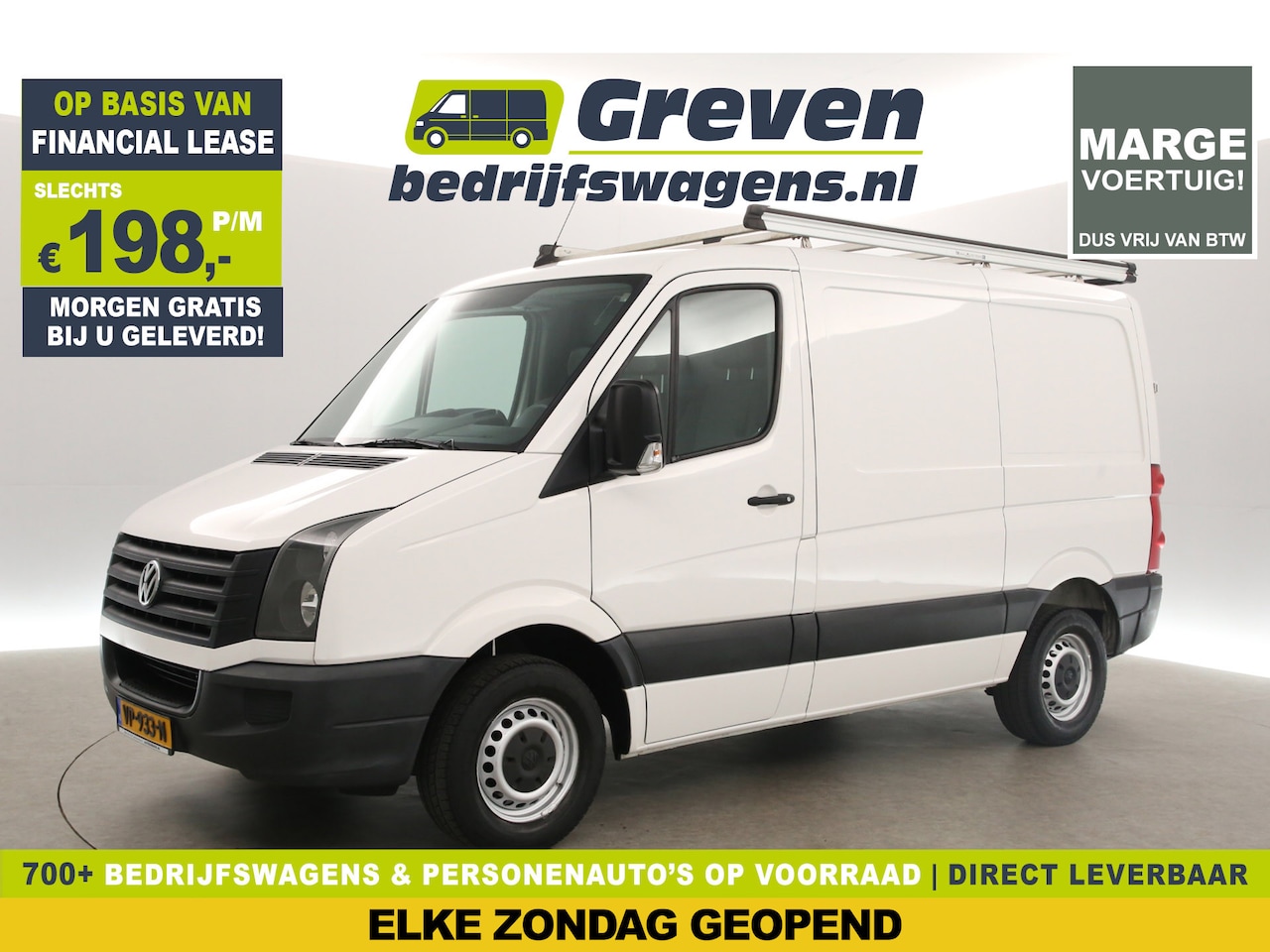 Volkswagen Crafter - 32 2.0 TDI L1H1 | MARGE! | Airco Camera Cruise Imperiaal 3 Persoons Elektrpakket - AutoWereld.nl