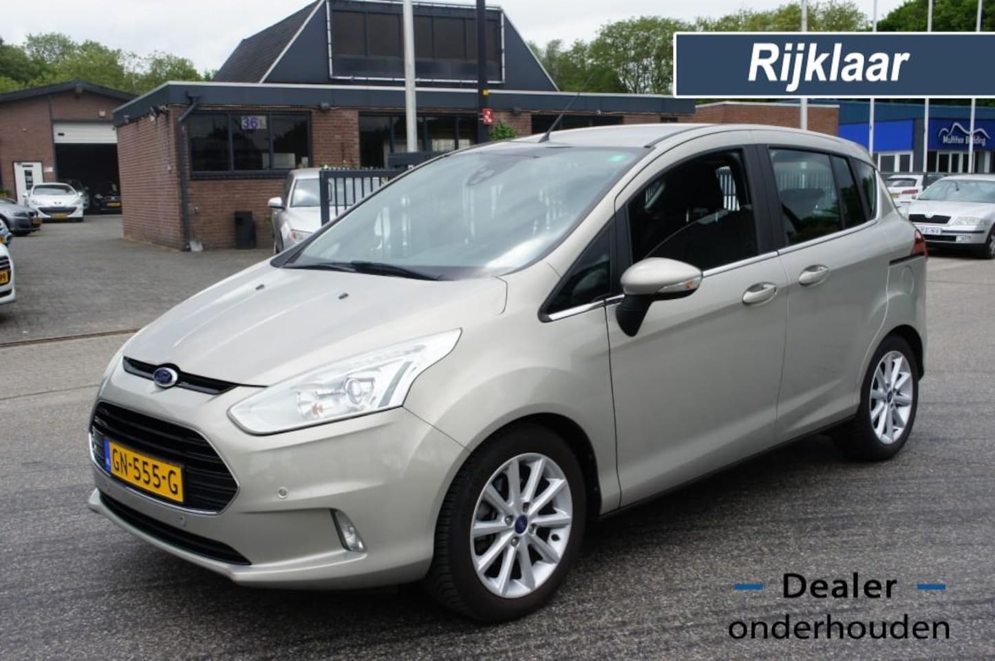 Ford B-Max - 1.0 ECOB. TITANIUM 125PK TREKH/NAV/CAMERA/PDC/CRUISE PERFECTE ST - AutoWereld.nl