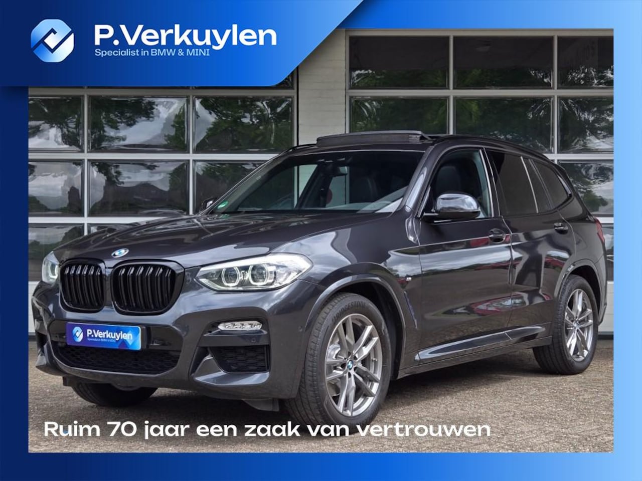 BMW X3 - XDRIVE20I M SPORT I PANORAMA I HARMAN KARDON I LEDER I TREKHAAK - AutoWereld.nl