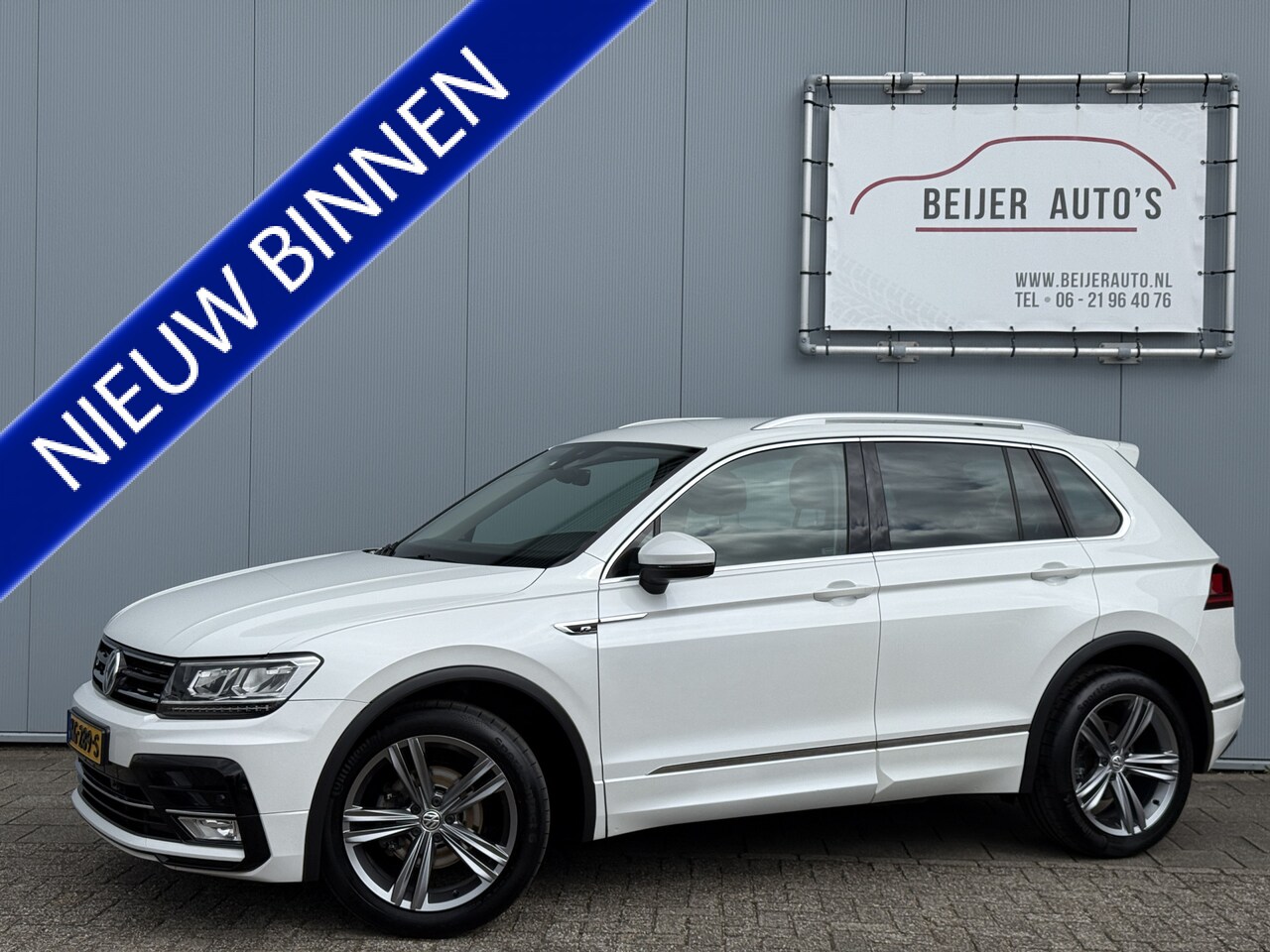Volkswagen Tiguan - 1.4 TSI ACT Connected Series Leder/Carplay/Dynaudio. - AutoWereld.nl