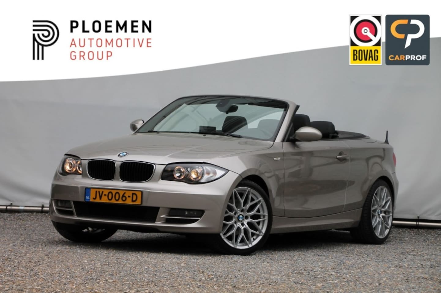 BMW 1-serie Cabrio - Cabrio 120i Executive - 170 pk **Leder / Cruise / Carplay - AutoWereld.nl