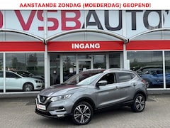 Nissan Qashqai - 1.3 DIG-T TEKNA 140PK TEKNA LED NAVI PANO-DAK CAMERA AIRCO LMV P