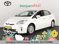 Toyota Prius - 1.8 PLUG -IN HYBRIDE AUTOMAAT 1:80 HALF LEDER.CRUISE.CLIMA 100% ONDERHOUDEN