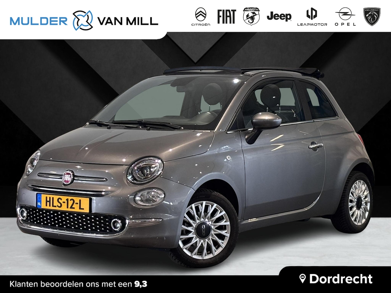 Fiat 500 C - Cabrio Dolcevita 1.0 Hybrid 70pk | NAVI | CLIMA | DAB+ | PARKEERHULP | APPLE CARPLAY / AND - AutoWereld.nl