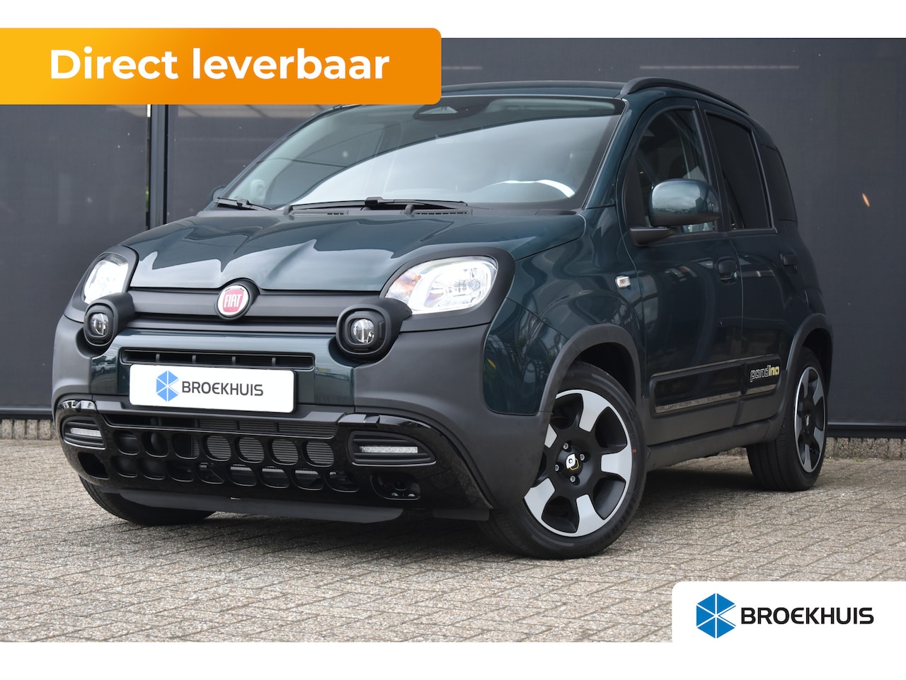 Fiat Panda - 1.0 Hybrid Pandina | Voorraad-Actie! | Navigatie By App | Apple Carplay | Android Auto | - AutoWereld.nl