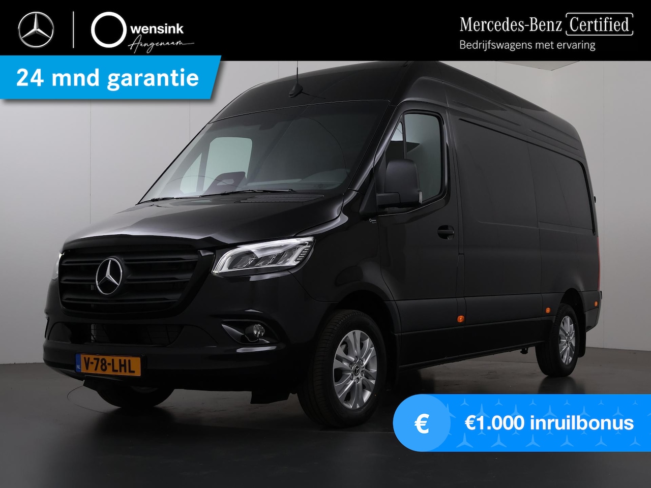 Mercedes-Benz Sprinter - 319 CDI L2 H2 | SELECT | AUTOMAAT | DISTRONIC PLUS | LED LAMPEN | 3500 KG AHW | DODEHOEKAS - AutoWereld.nl