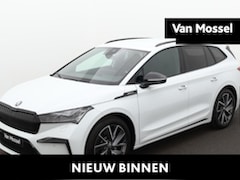 Skoda Enyaq iV - 60 Sportline Lichtmetalen Velgen | Metallic Lak | Sportstoelen | Getint glas vanaf B Stijl