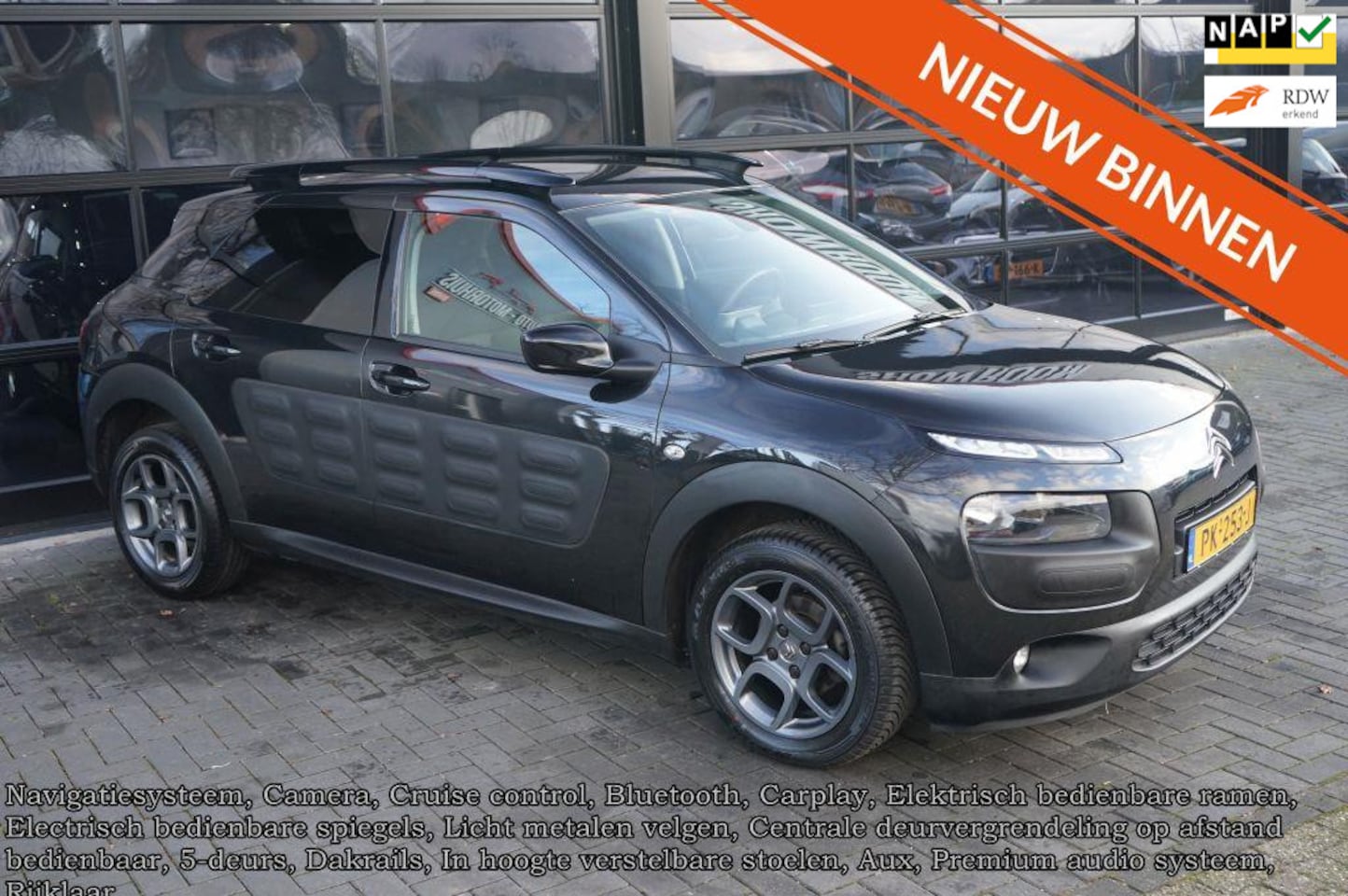 Citroën C4 Cactus - 1.2 PureTech Shine 1.2 PureTech Shine, Navi, Clima, PDC, Camera, CC, Led - AutoWereld.nl