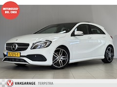Mercedes-Benz A-klasse - 180 Sport Edition AMG Styling/ Automaat/ Pano-Dak/ LED Koplampen/ Trekhaak/ Zwarte Hemel/