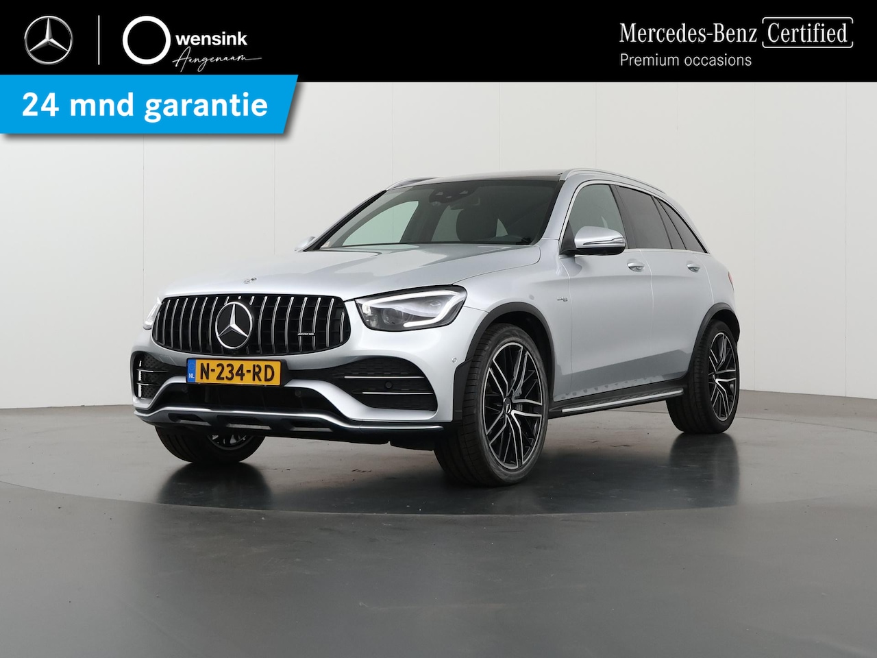Mercedes-Benz GLC-klasse - AMG 43 4MATIC Premium Plus | Navigatie | Parkeercamera | Stoelverwarming | Keyless Go | - AutoWereld.nl