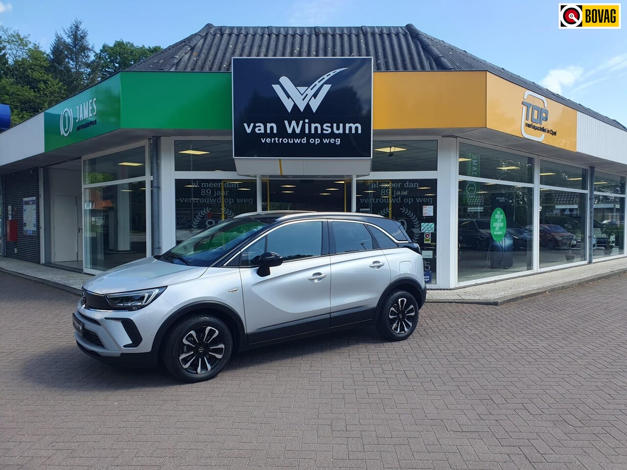 Opel Crossland - 1.2 Turbo 130pk Elegance | Navi | Panoramadak | Camera | Parkpilot - AutoWereld.nl