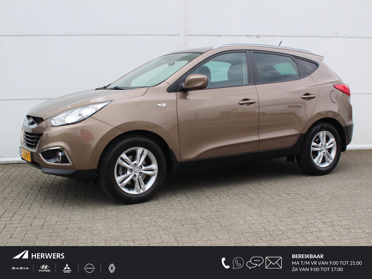 Hyundai ix35 - 1.6i GDI Style / Climate Control / Bluetooth / Parkeersensoren Achter / 17" Lichtmetalen V - AutoWereld.nl