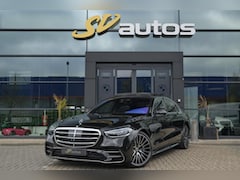 Mercedes-Benz S-klasse - S580e Lang AMG 510pk Panoramadak *BTW* 4-wielsturing Leder exclusief Burmester 21" LMV