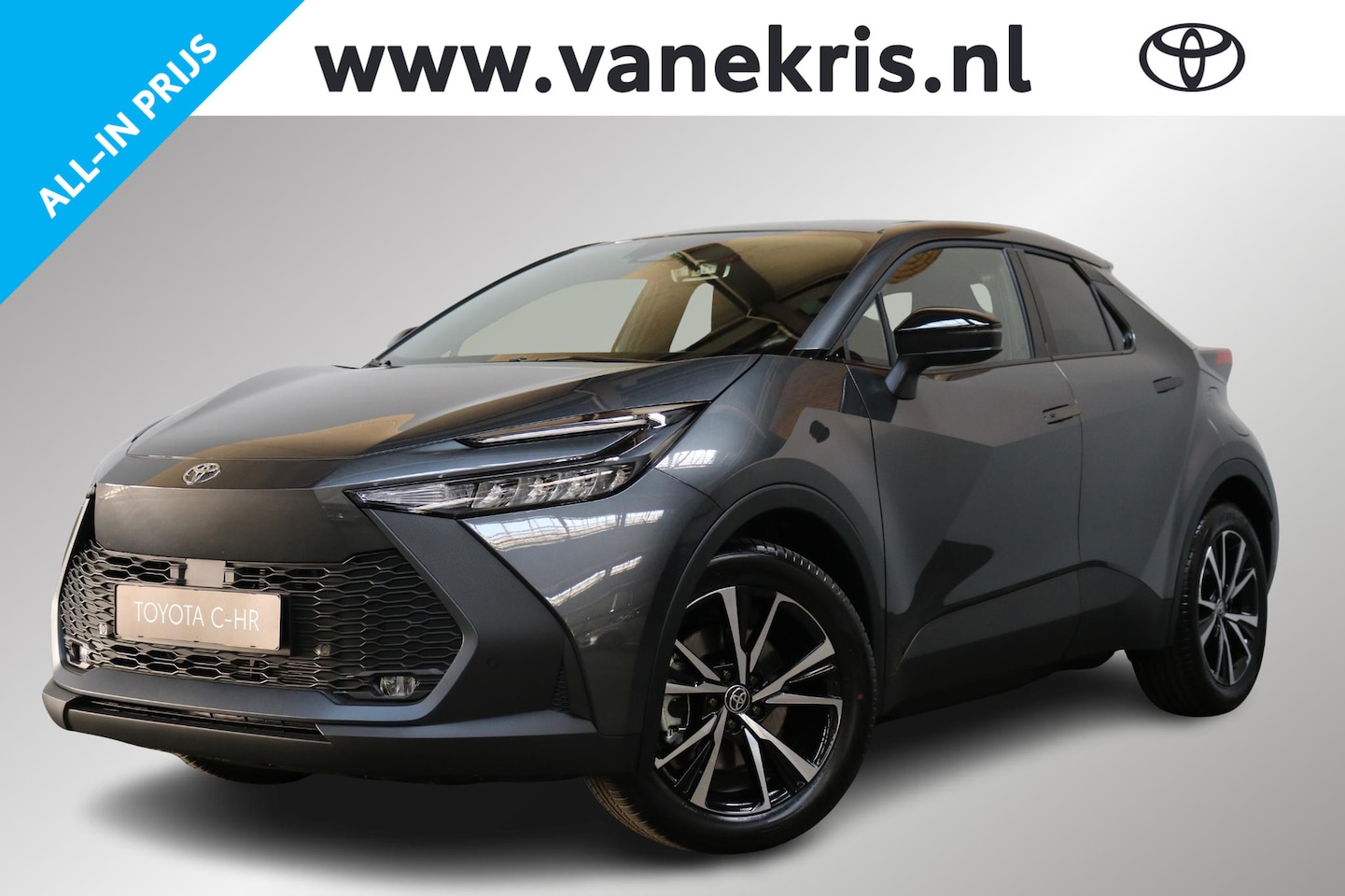 Toyota C-HR - 2.0 Plug-in Hybrid 220 Dynamic , Nieuw, Direct leverbaar met € 2.500 inruilpremie - AutoWereld.nl