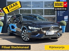 Volvo V60 - 2.0 T6 Plug-in hybrid AWD Ultimate Bright Prijs Inclusief Onderhoud & 12 Maand BOVAG Garan