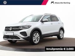 Volkswagen T-Cross - Life Edition 1.0 TSI 95 pk 5 versn. Hand · Achteruitrijcamera · Draadloze telefoonlader ·