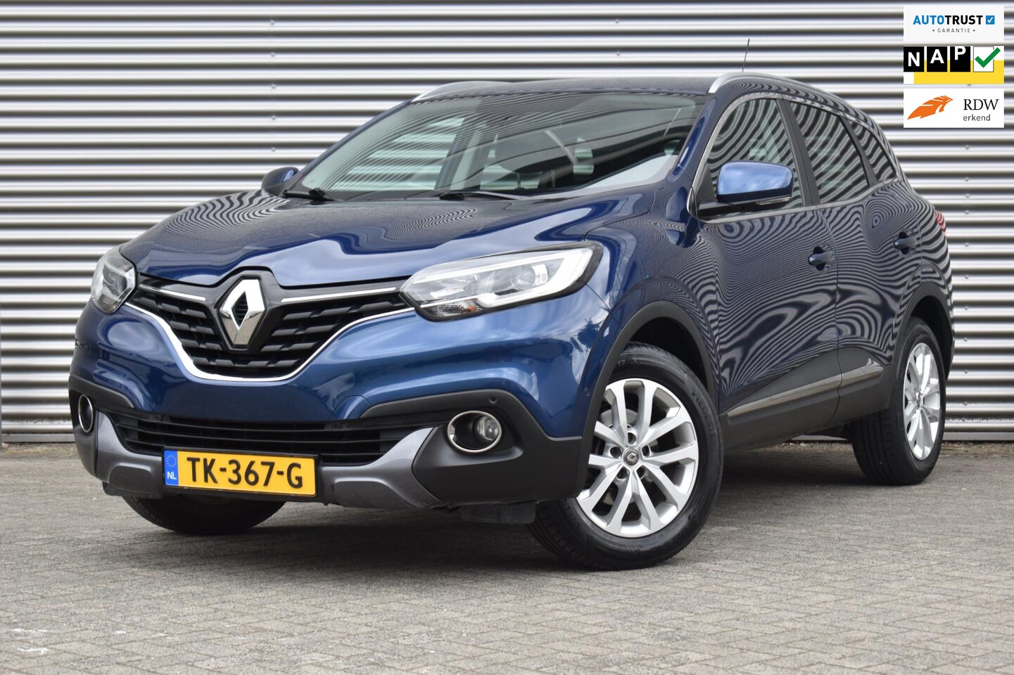 Renault Kadjar - 1.2 TCe Intens 1.2 TCe Intens, Airco, Ecc, Cruise, Navi, Camera, Trekhaak. - AutoWereld.nl