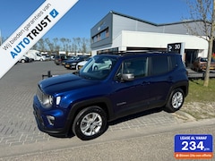 Jeep Renegade - 1.3T Freedom PANO, LEER, NAVI, XENON GRIJS KENEKEN MILIEU ZONE VRIJ 1450KG TREKGEWICHT