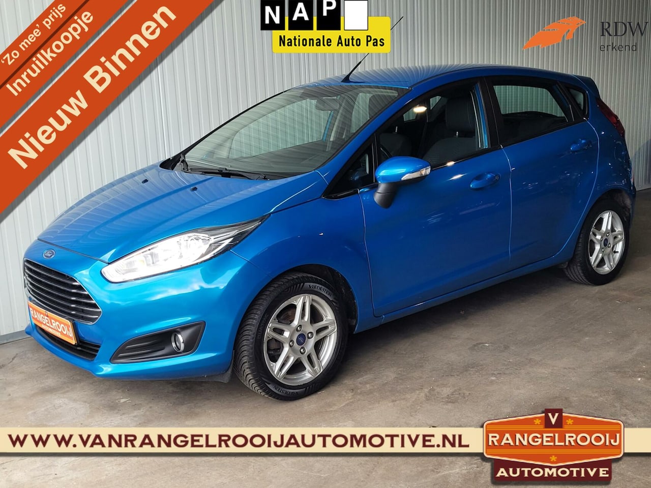 Ford Fiesta - 1.0 Titanium 1.0 Titanium, airco, navi, 15" lm velgen - AutoWereld.nl