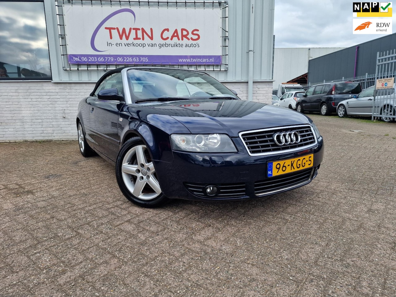 Audi A4 Cabriolet - 1.8 Turbo Xenon Automaat - AutoWereld.nl