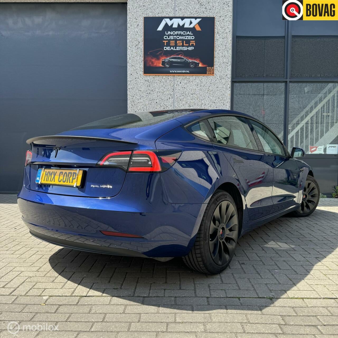 Tesla Model 3 - Long Range RWD Long Range 78kwh BLAUW MMX PACK - AutoWereld.nl